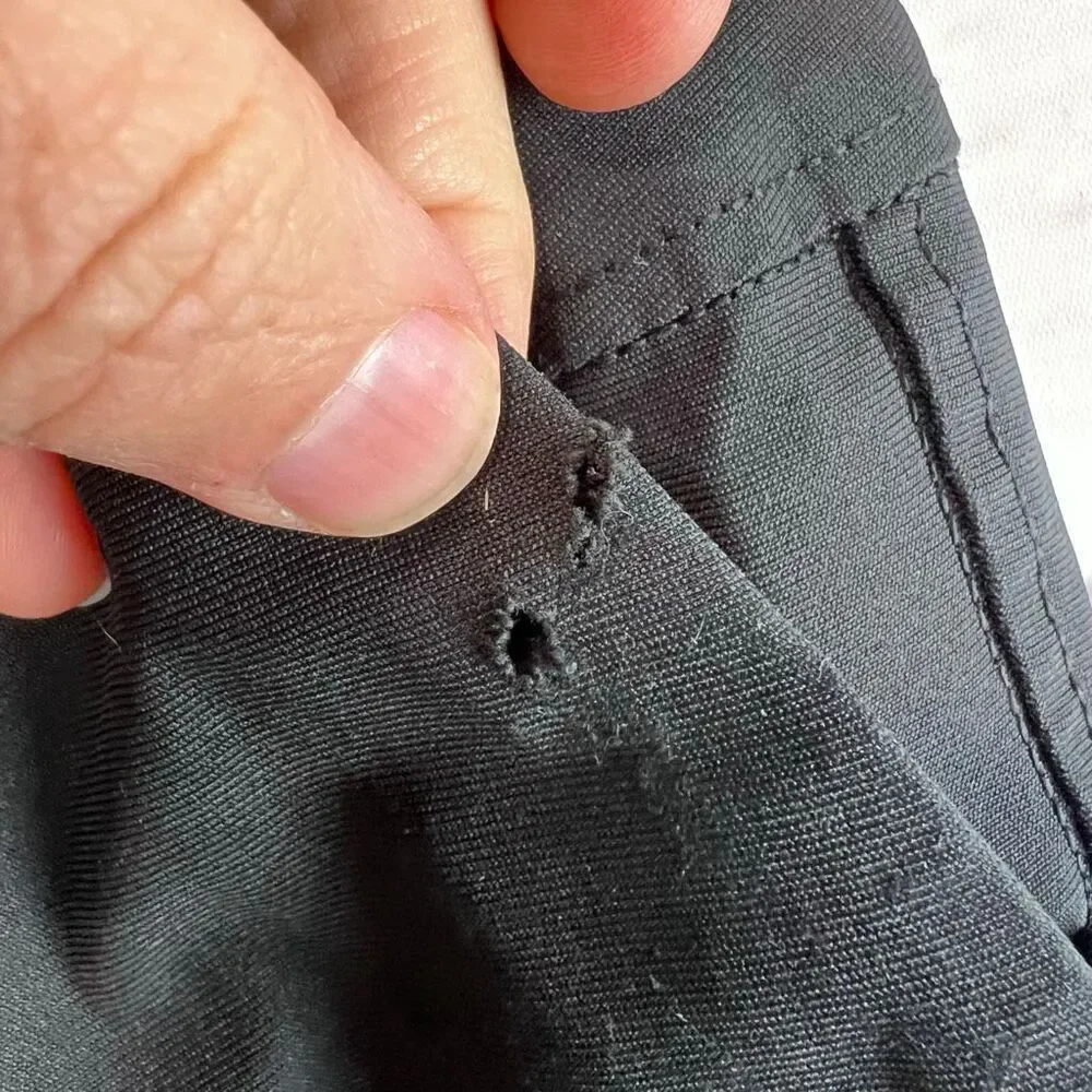 Lululemon Black Jogger Pants Women’s Athletic Running Lounge Travel Stretch Acti - Picture 5 of 9